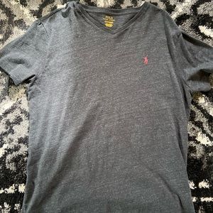 Grey polo T shirt